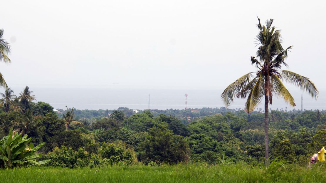 bali ocean view land