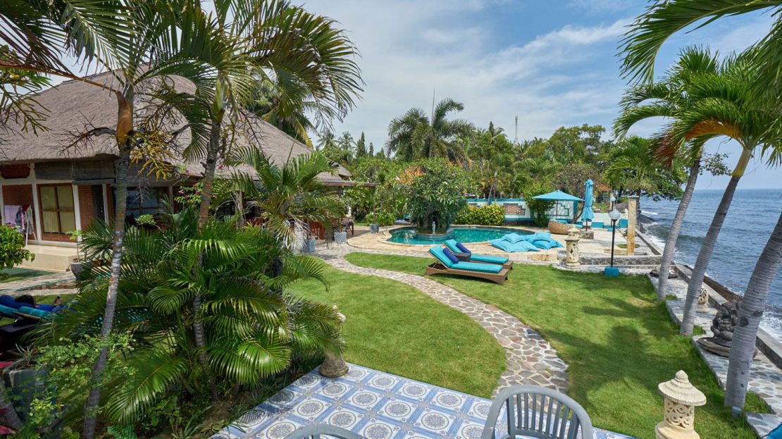 North Bali oceanfront Villa for sale