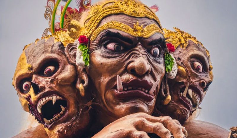 Bali Nyepi Ceremony Ogoh-Ogoh
